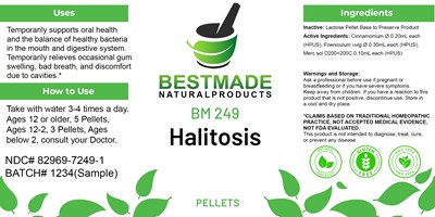 BM249 Pellets.jpg BM249 - BM249 Pellets